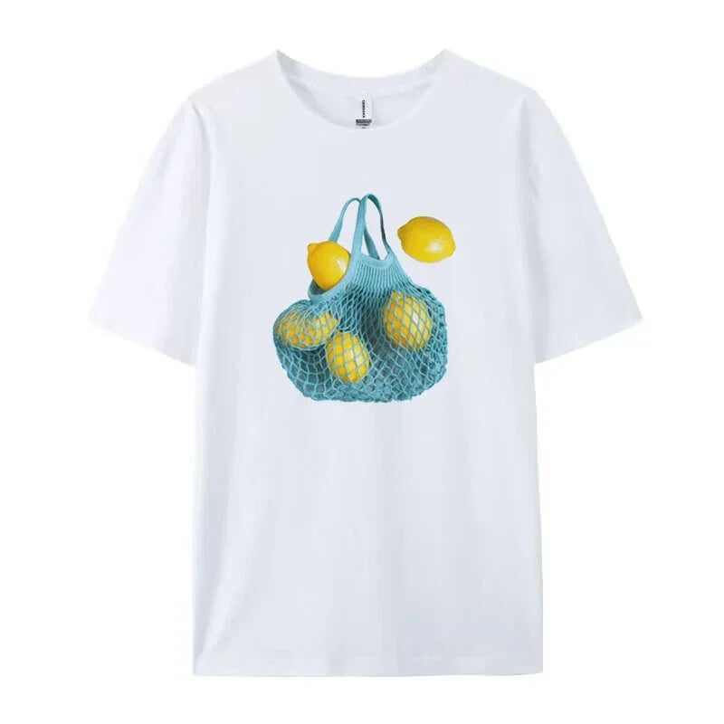 camiseta verão,
camiseta t-shirt,
camiseta feminina,
camiseta estampada,
camiseta de frutas,
camiseta,